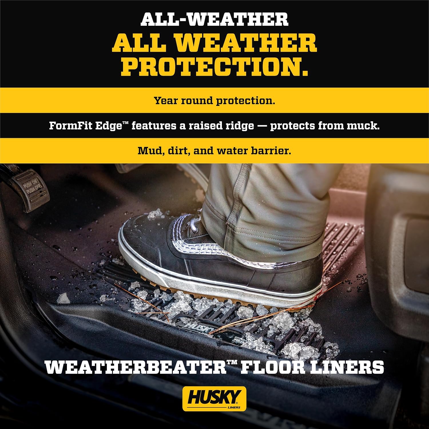 Husky Liners – 29231 Se adapta al forro de carga Volkswagen Atlas 2018-19