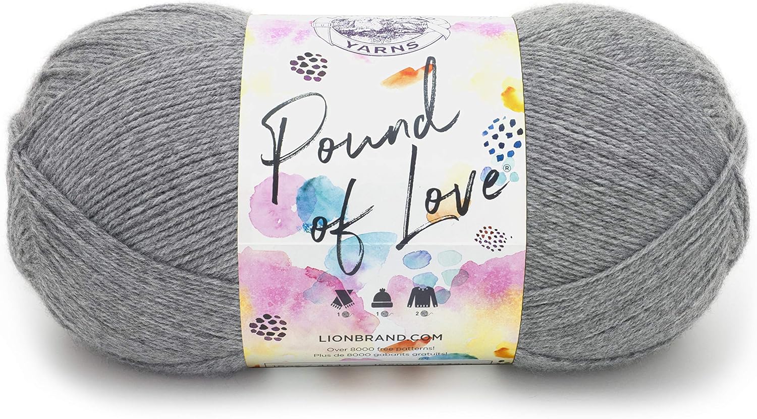 Lion Brand Yarn Madeja de Lana 550