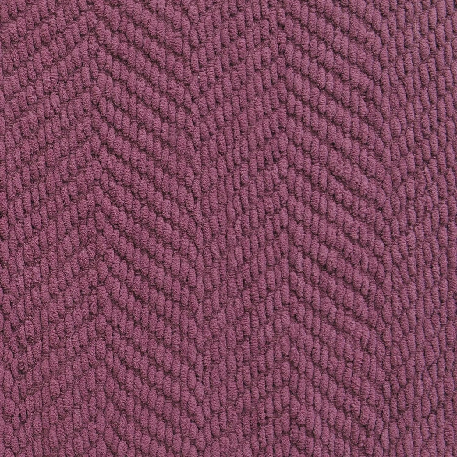 Manta para sofá, funda de sofá suave de punto texturizado, manta de tweed morado con borlas de flecos para decoración del hogar, cama, sofá, silla,