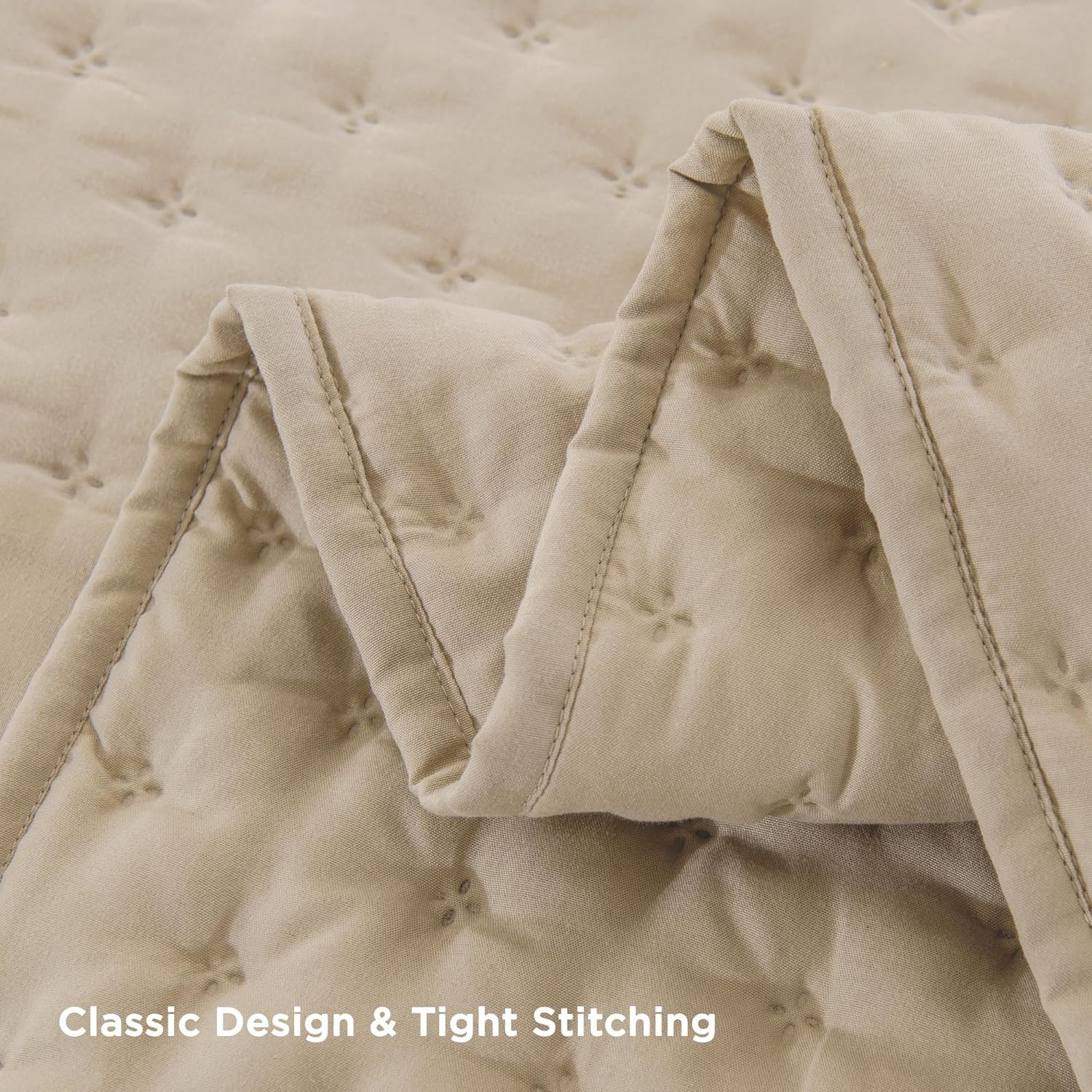 Andency Juego de ropa de cama de tamaño California King (112 x 104 pulgadas), colcha de 3 piezas suave y ligera, edredón bohemio de verano