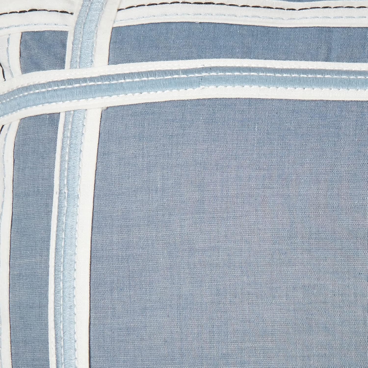 Nautica Home  Fairwater Collection  100% algodón inspirado en el Mediterráneo, funda de edredón a juego, juego de cama de 2 piezas, individual, azul