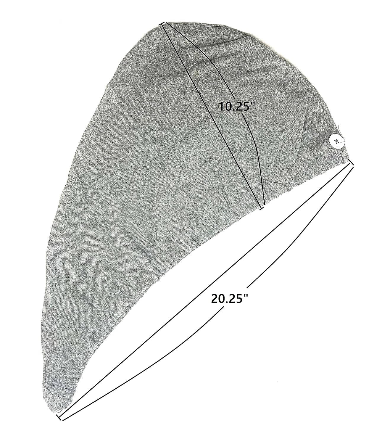 Gorro de secado de cabello sin encrespamiento, 1 unidad, para cabello rizado, cabello lacio, talla única para mujeres u hombres, turbante de pelo,