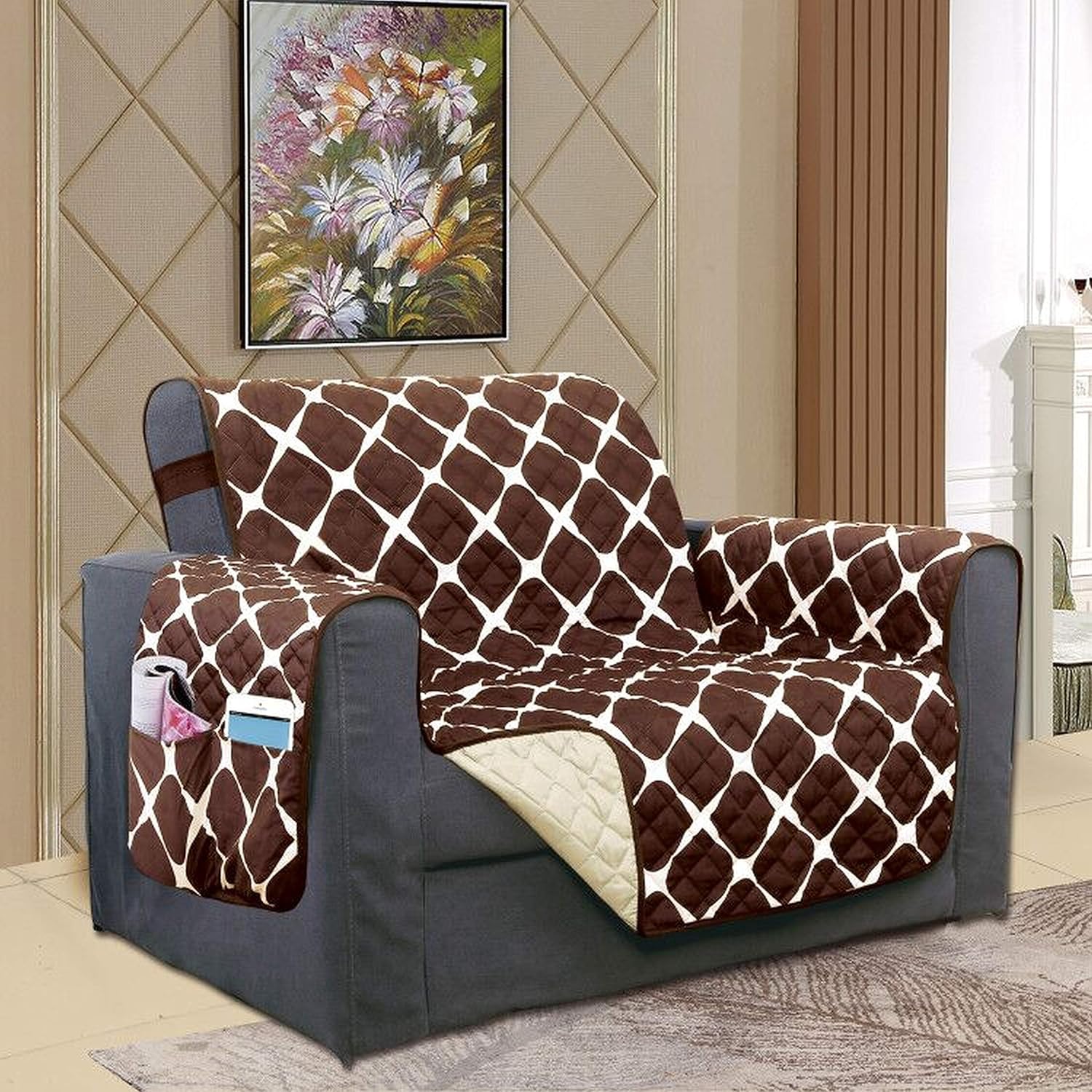 Elegante funda protectora de muebles de lujo