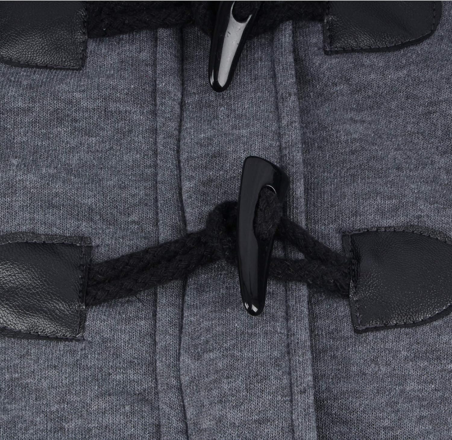 Gabardina de lana para mujer, talla grande, con capucha de piel sintética, doble botonadura, gruesa, con bolsillos, S-6XL