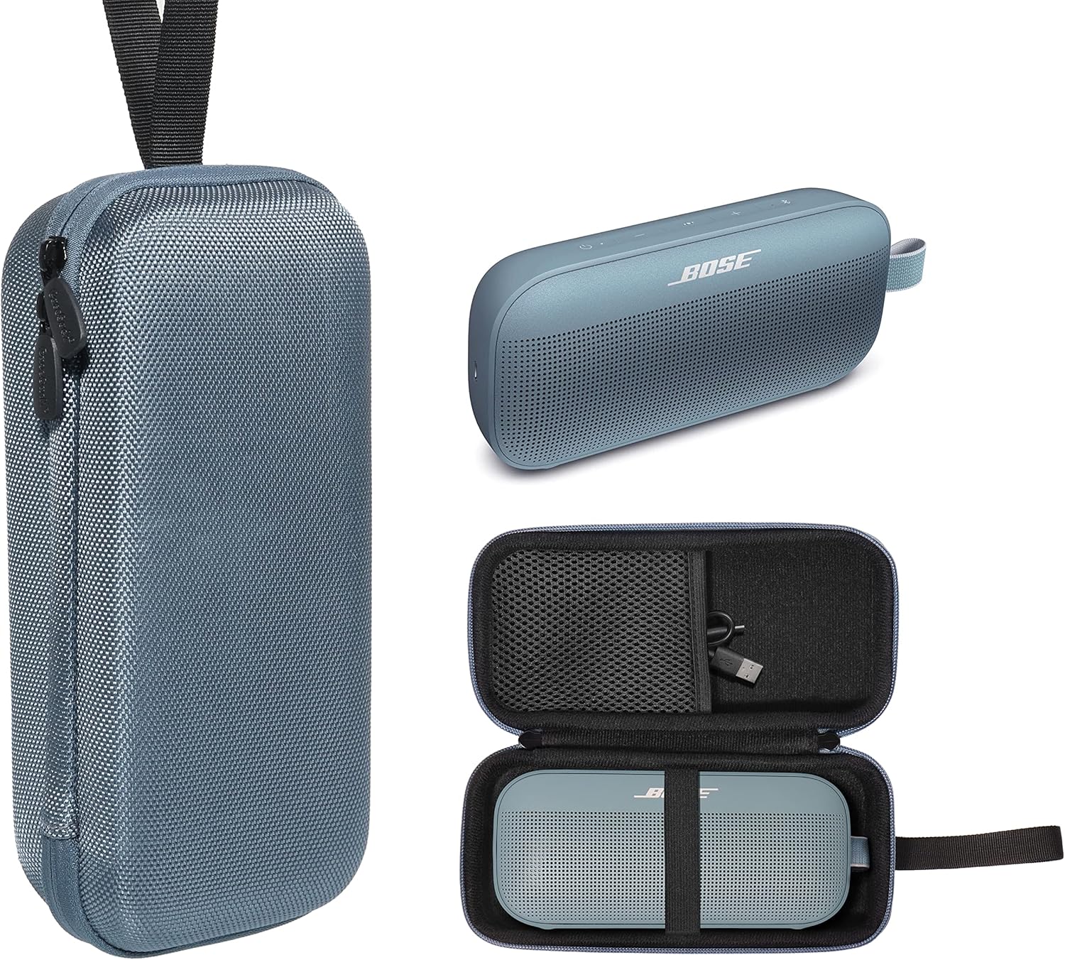 CaseSack Funda para altavoz portátil Bose SoundLink Flex Bluetooth