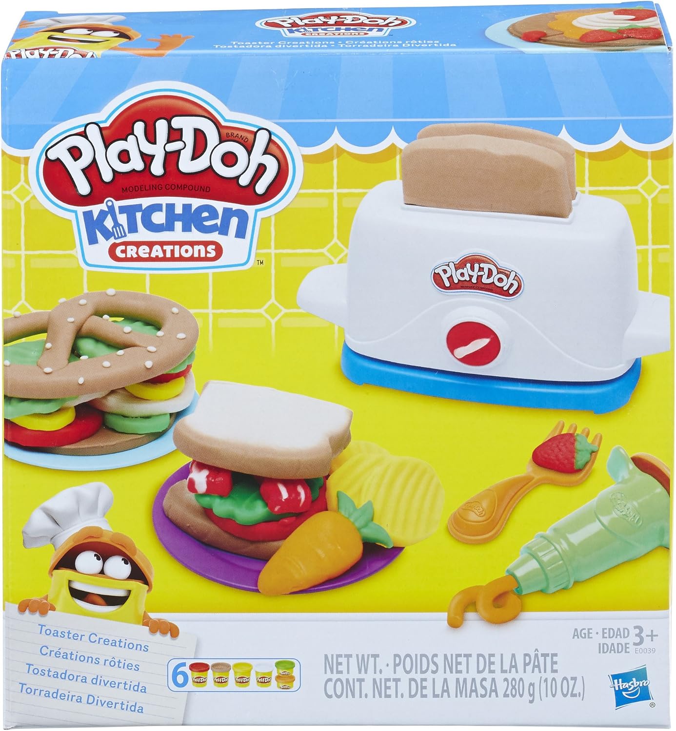 Play-Doh Creaciones de tostadoras Kitchen Creations