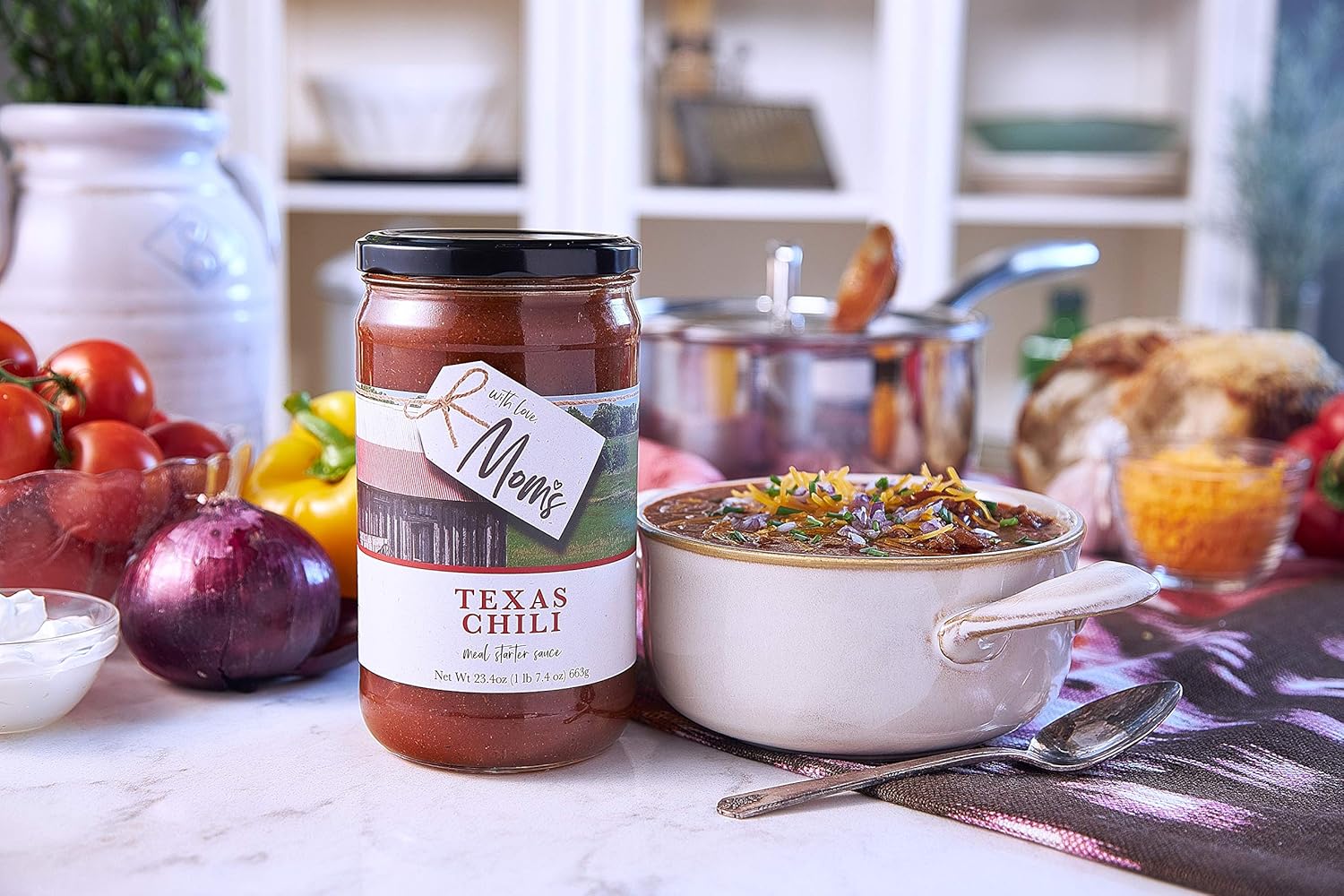 Mom’s Texas Chili Starter, 23.4 oz, paquete de 2