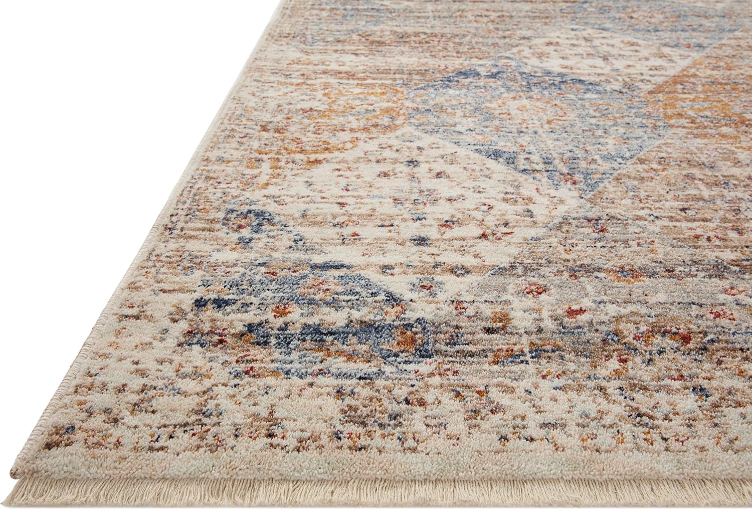 Loloi II Sorrento Collection SOR-02 – Alfombra redonda de 9 pies y 6 pulgadas x 9 pies 6 pulgadas