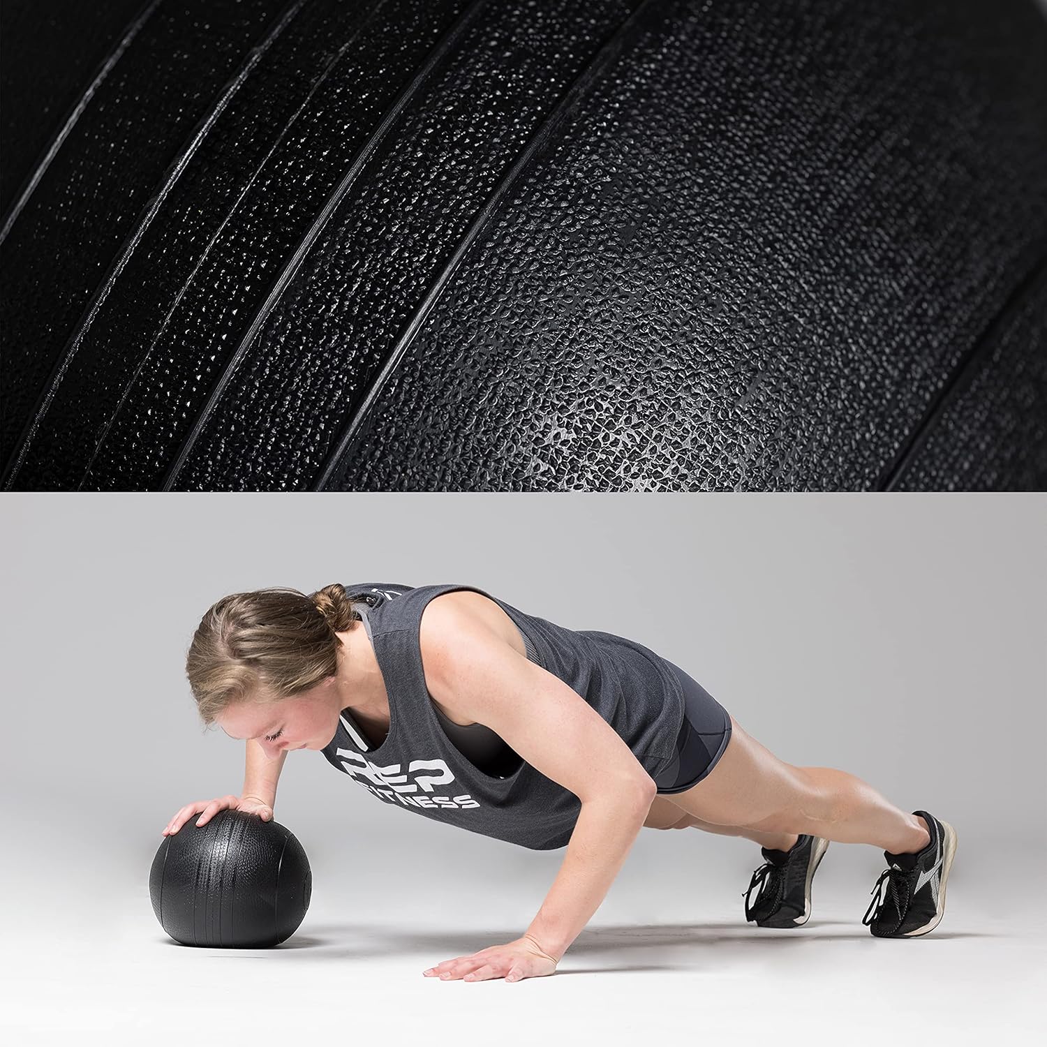 REP Fitness V2 Slam Balls for Strength and Conditioning, Slam Ball Exercises, and Cardio Workouts (5, 10, 15, 20, 25, 30, 35, 40, 45, 50, 60, 70, &