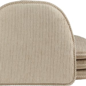 Klear Vu Raindrop The Gripper – Cojines antideslizantes para silla, suave y cómoda, almohada de asiento para cocina, comedor u oficina, 4 unidades Klear Vu Raindrop The Gripper – Cojines antideslizantes para silla, suave y cómoda, almohada de asiento para cocina, comedor u oficina, 4 unidades