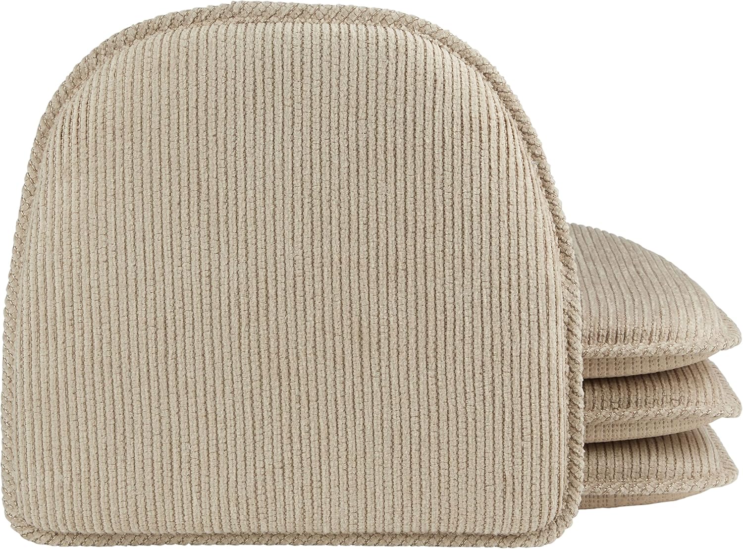 Klear Vu Raindrop The Gripper – Cojines antideslizantes para silla, suave y cómoda, almohada de asiento para cocina, comedor u oficina, 4 unidades