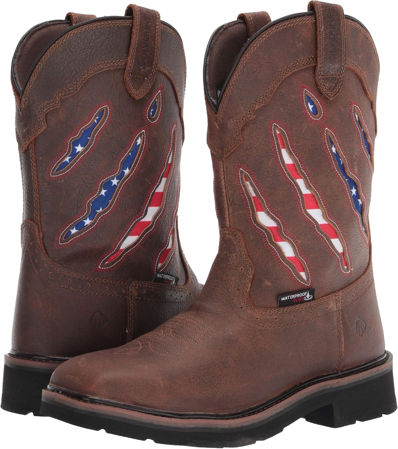 Wolverine Zapatos Wellington con punta de acero para hombre