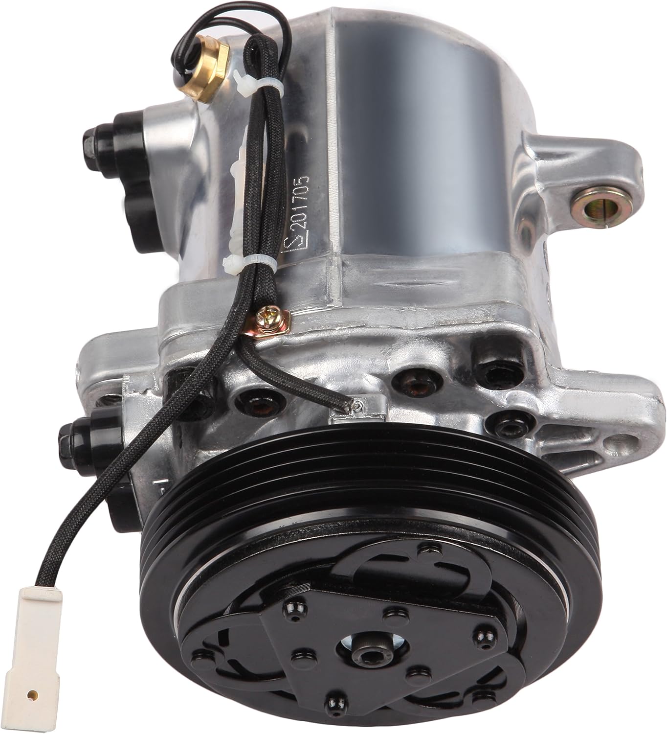KFKGF Compresor de CA CO 10620C Compresor AC con embrague Compatibilidad automotriz de reemplazo de compresores de aire acondicionado para Esteem