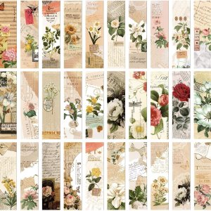 Marcapáginas de la serie Forest Story de estilo natural vintage (diario de flores) Marcapáginas de la serie Forest Story de estilo natural vintage (diario de flores)