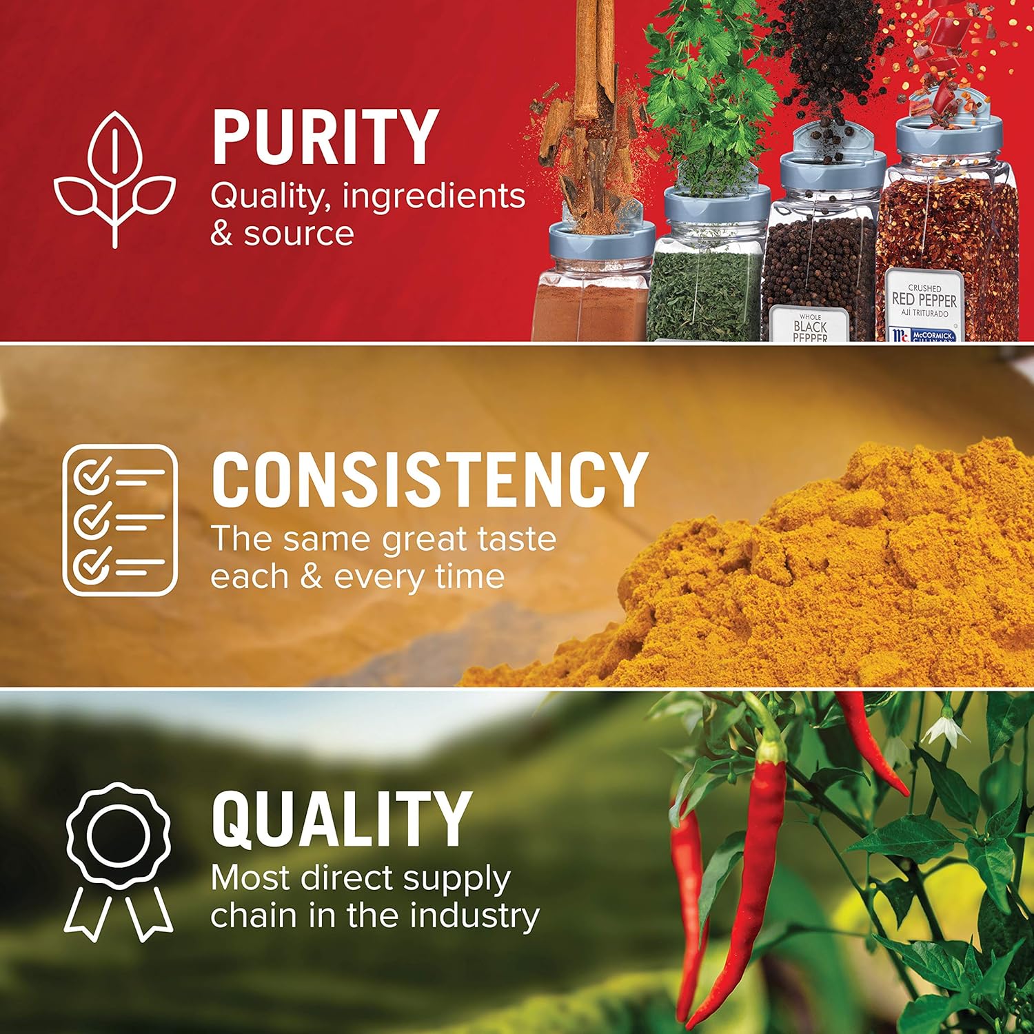 McCormick Culinary Colorante alimentario verde, 16 onzas líquidas, seis botellas de 16 onzas líquidas de colorante líquido verde para alimentos,