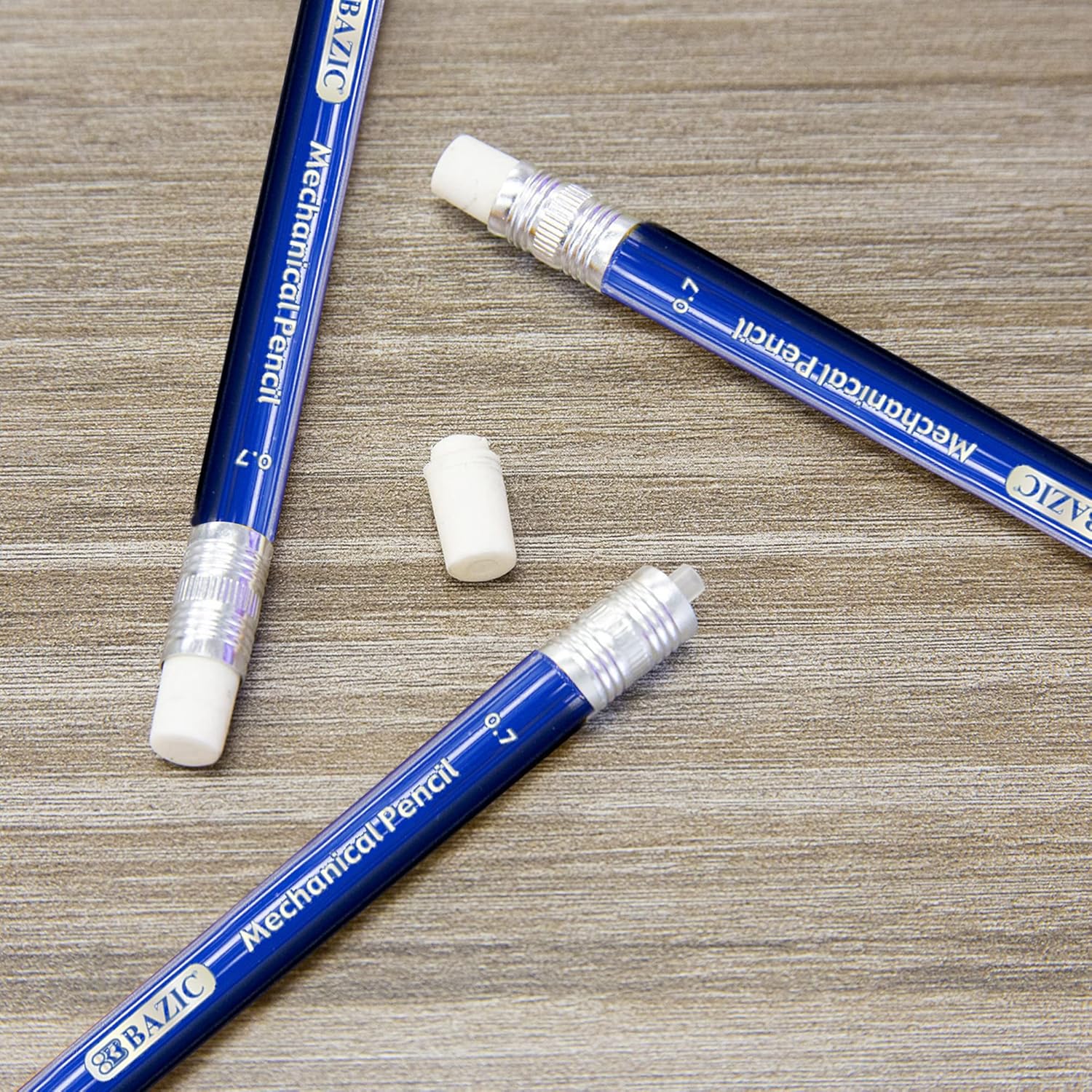 BAZIC Azure – Portaminas (0.028 in, 2B, 4 unidades) (728)