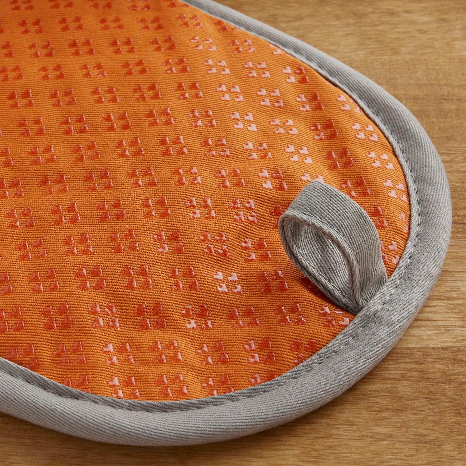 KitchenAid – Manopla de cocina de algodón Asteroid, naranja miel