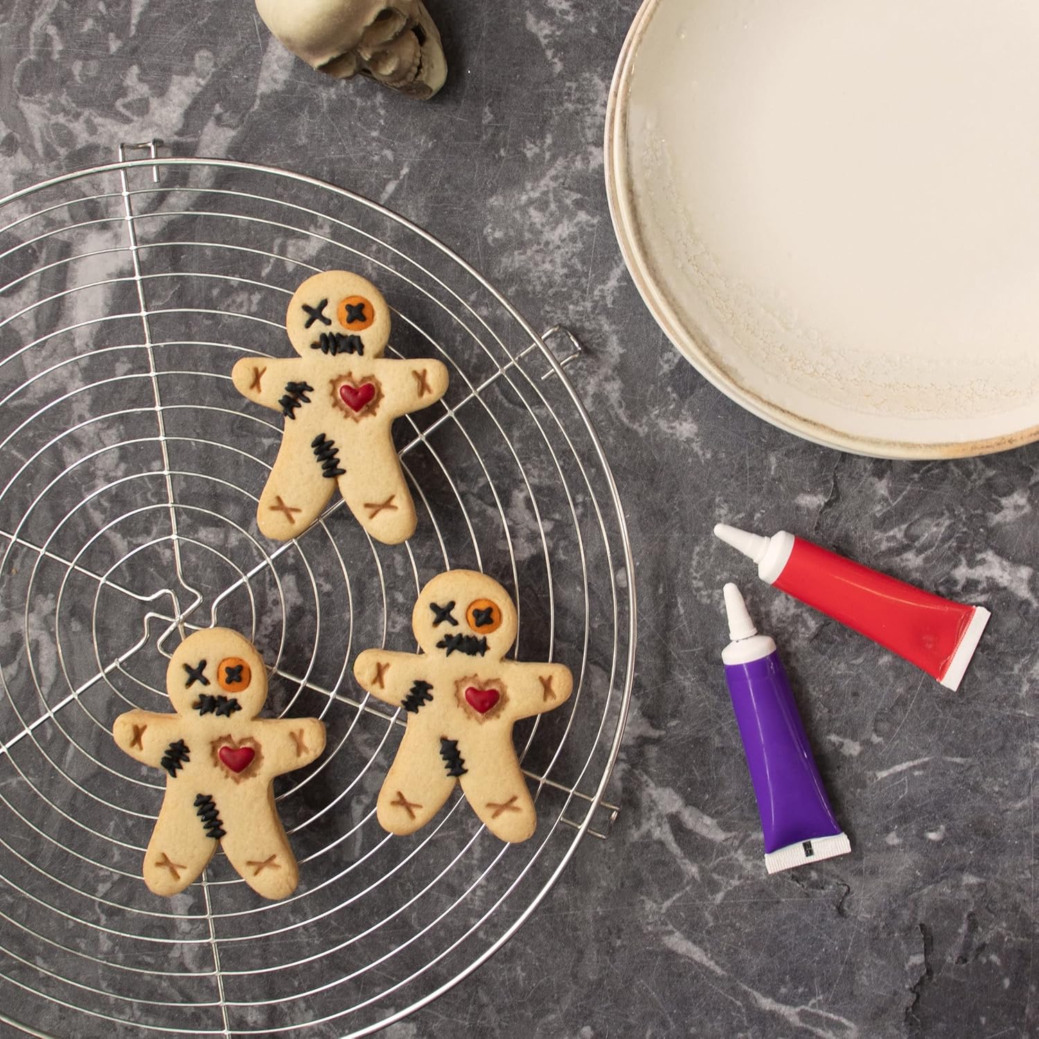 Cortador de galletas VooDoo Gingerbread Man, 1 pieza – Bakerlogy