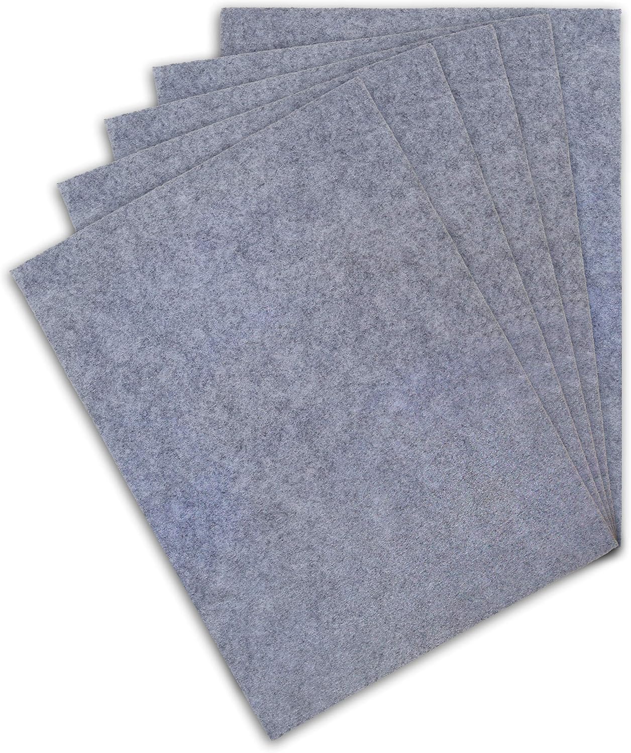 Barcelonetta  Hojas de tela de fieltro  9 x 12 pulgadas  5 piezas  0.059 in de grosor  Arte y manualidades de bricolaje, costura de retazos, papel
