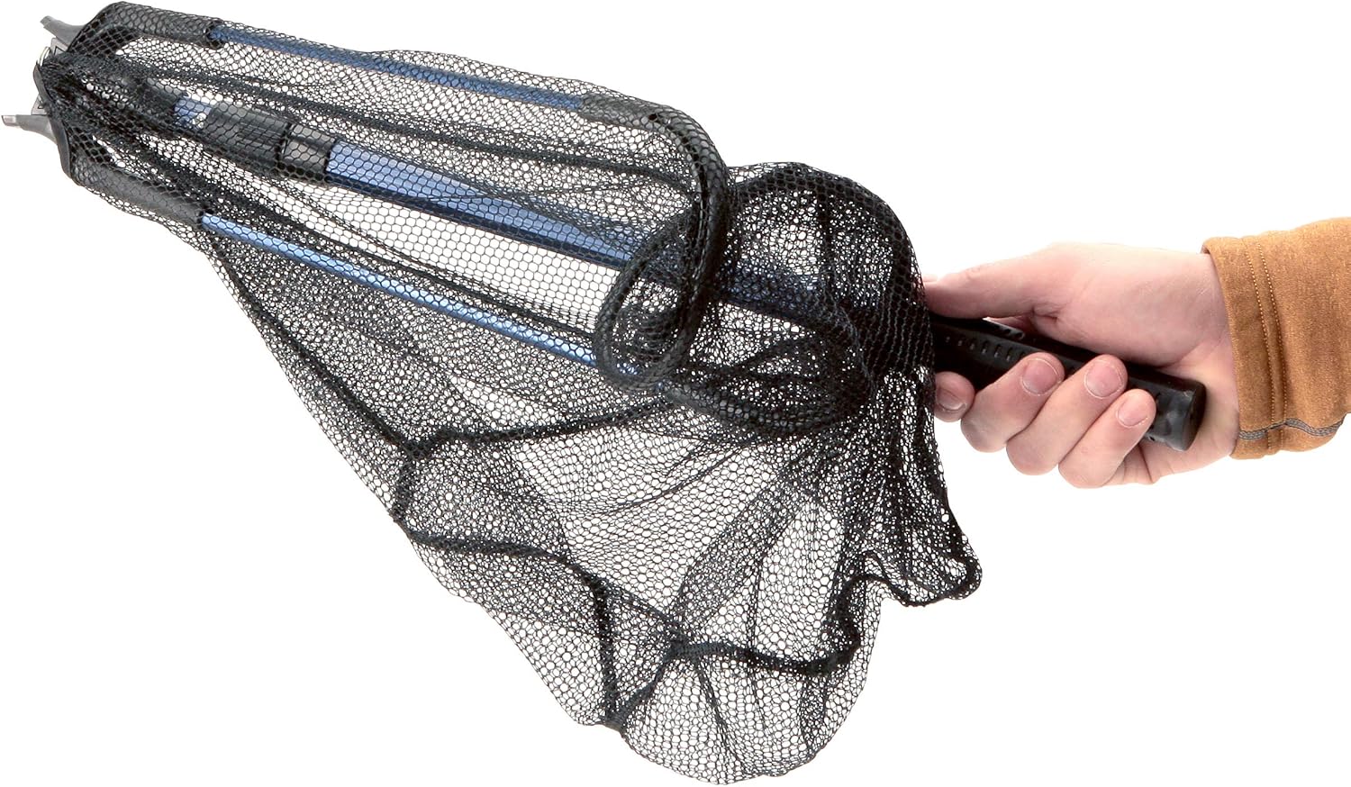 Attwood 12772-2 Pequeña red de pesca plegable sin nudos plegable