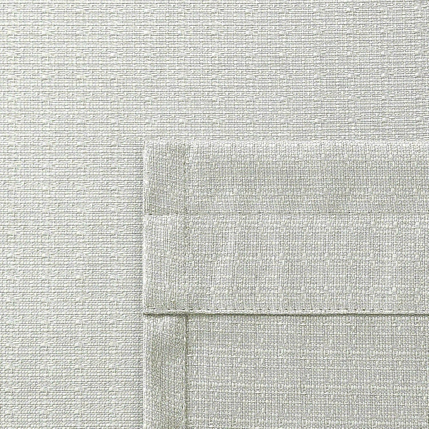 KOUFALL Cortinas semitraslúcidas cortas para ventana de baño, con bolsillo para barra, cortinas pequeñas de color blanco roto para cocina y