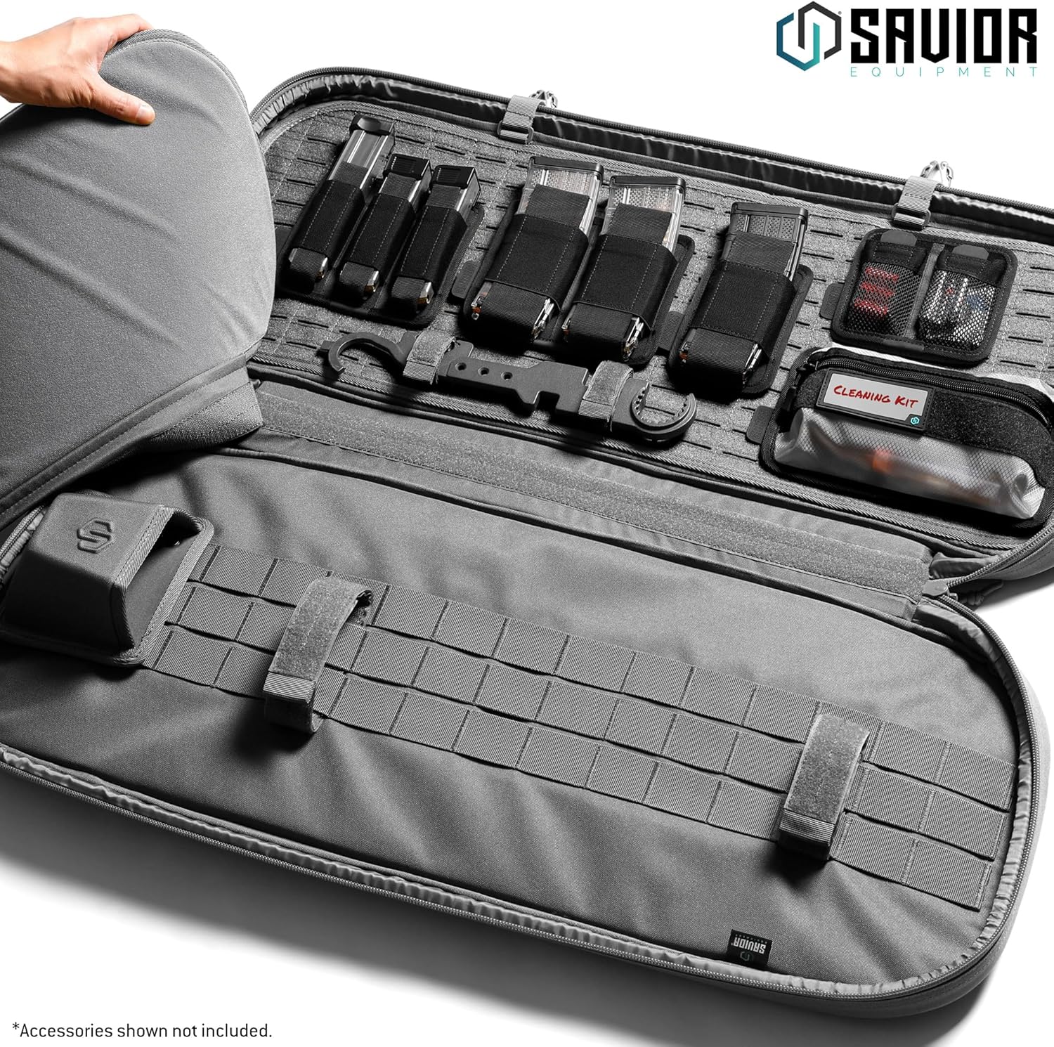 Savior Equipment Specialist Series – Mochila táctica para rifle SBR de 30 pulgadas y 34 pulgadas, funda suave para armas de fuego con compartimento,