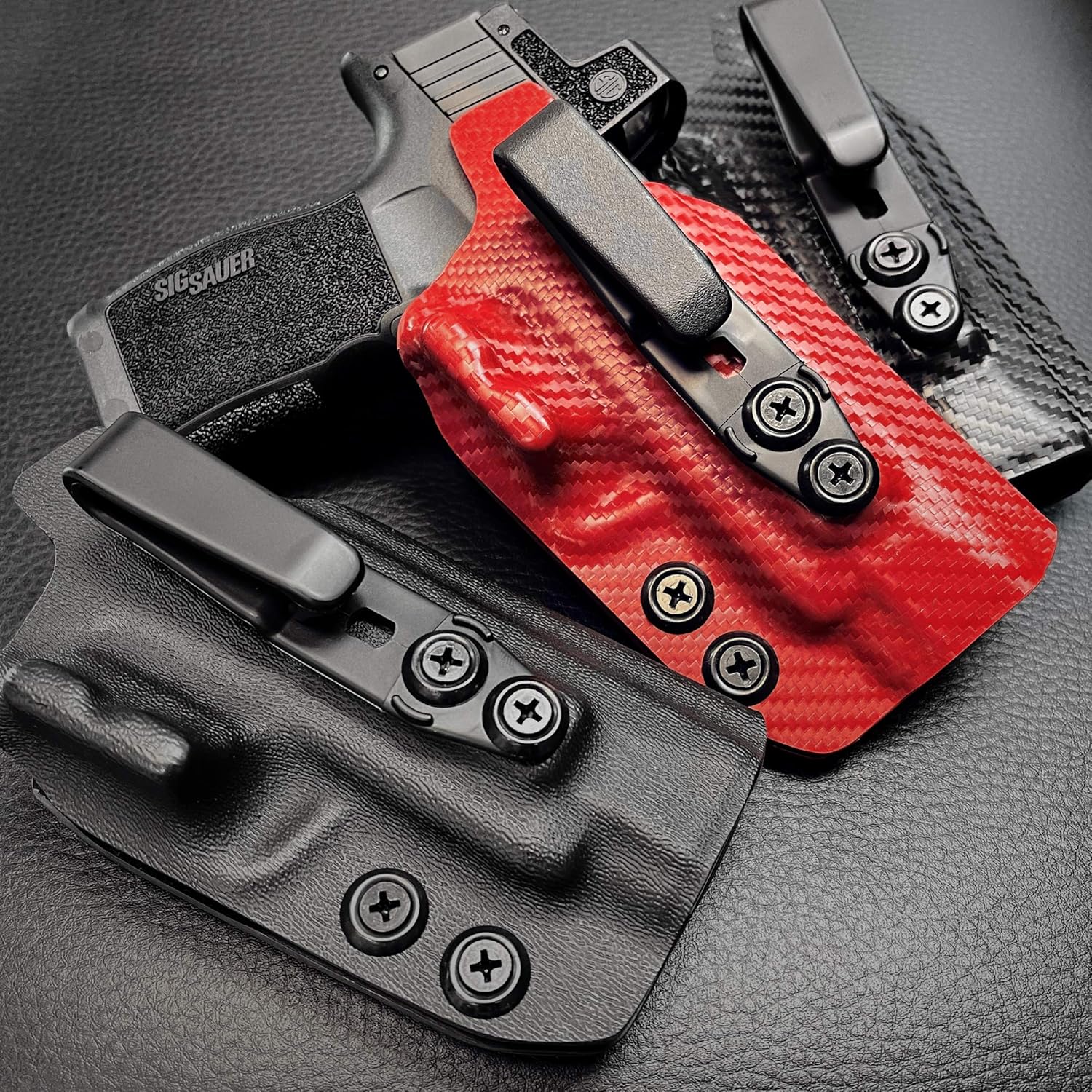 Inside The Waist Belt Wing – Funda plegable para Springfield Hellcat con TLR-6