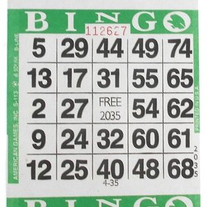 SmallToys – Tarjetas de juego de papel de bingo de 3 en color verde, 1000 hojas, hoja desechable de 4 x 12 pulgadas, fabricadas en Estados Unidos SmallToys – Tarjetas de juego de papel de bingo de 3 en color verde, 1000 hojas, hoja desechable de 4 x 12 pulgadas, fabricadas en Estados Unidos