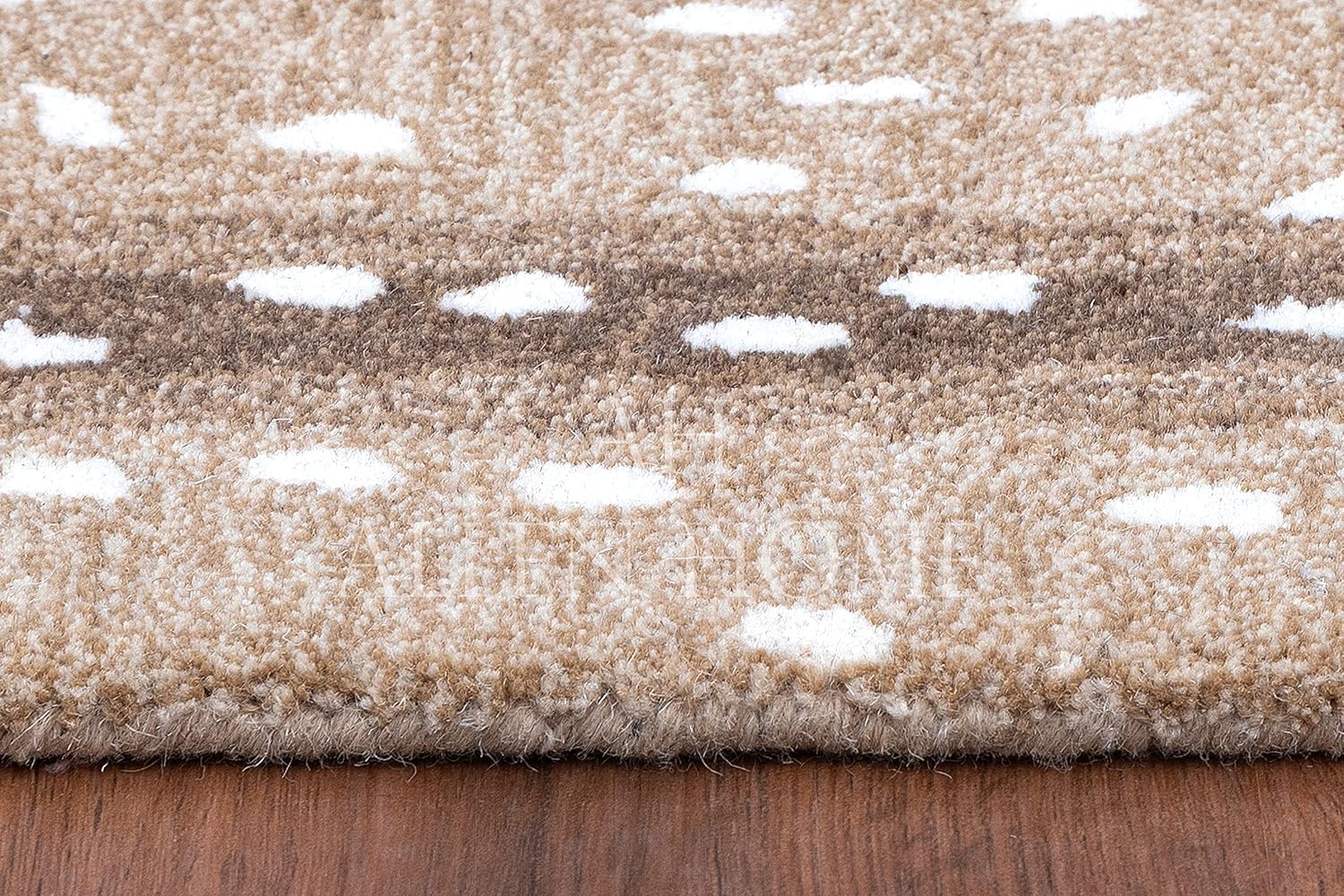 Home Style Alfombras de lana hechas a mano  Alfombras de área adecuadas para sala de estar, dormitorio, comedor  látex naturalrespaldo adhesivo con