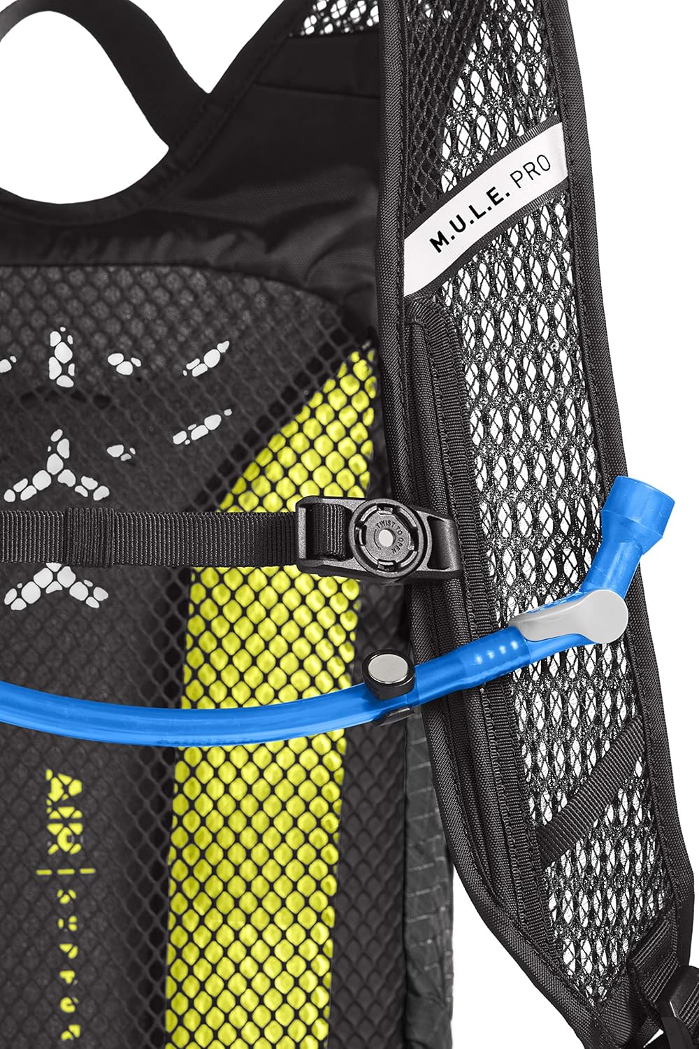 CamelBak M.U.L.E. Pro 14 Mochila de hidratación para bicicleta, 100 onzas, tecnología de mapeo corporal