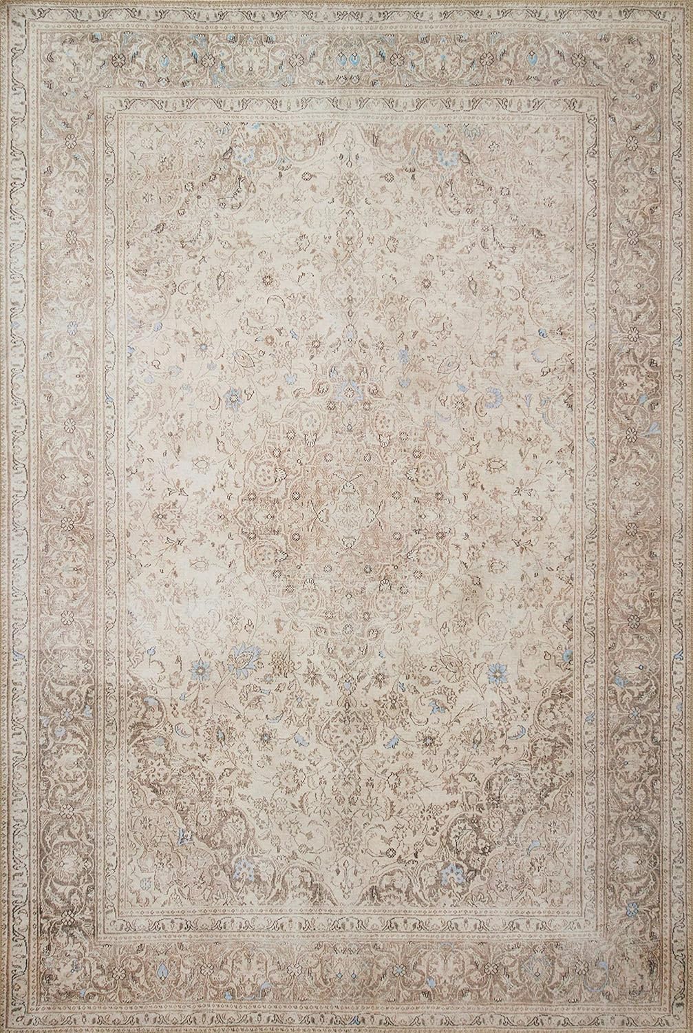 Loloi II Loren Collection LQ-03 Alfombra tradicional de área, color arenagris pardo, de 8 pies 4 pulgadas x 11 pies 6 pulgadas (254 x 350.52 cm)