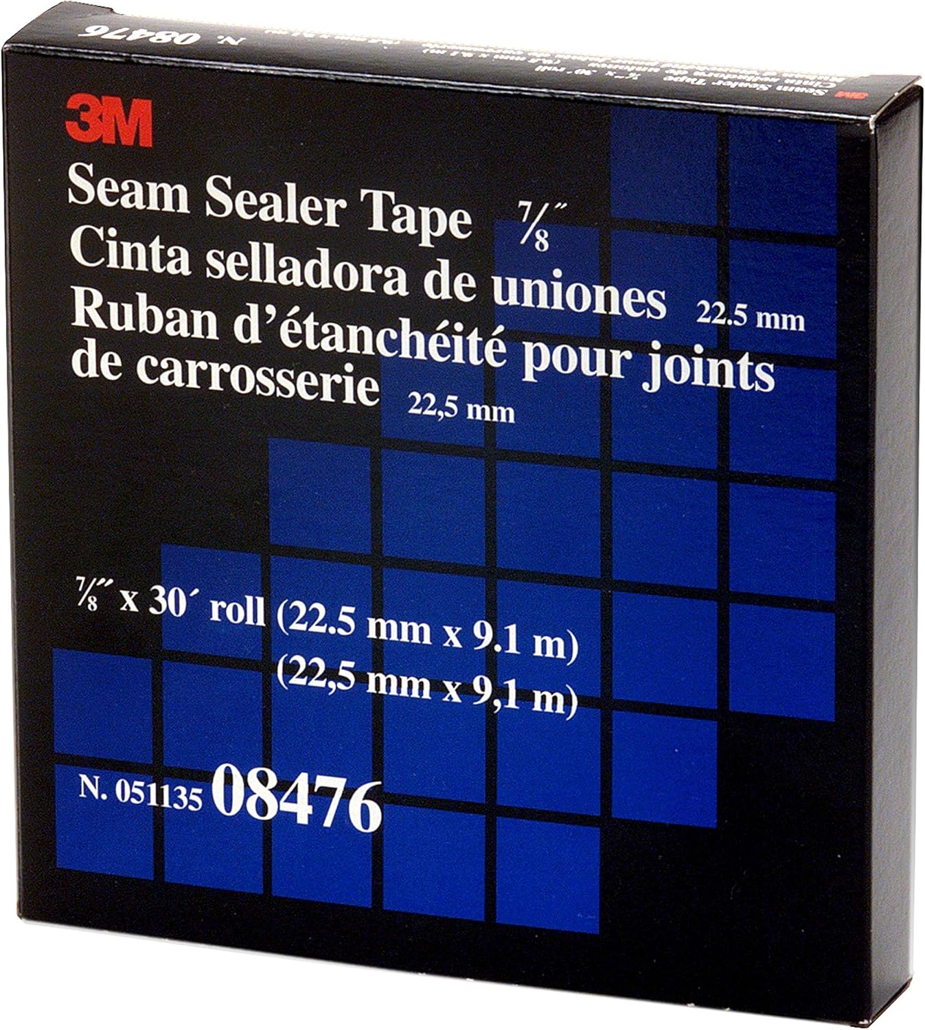 3M Cinta selladora de costura, 08476, 78 in x 30 ft