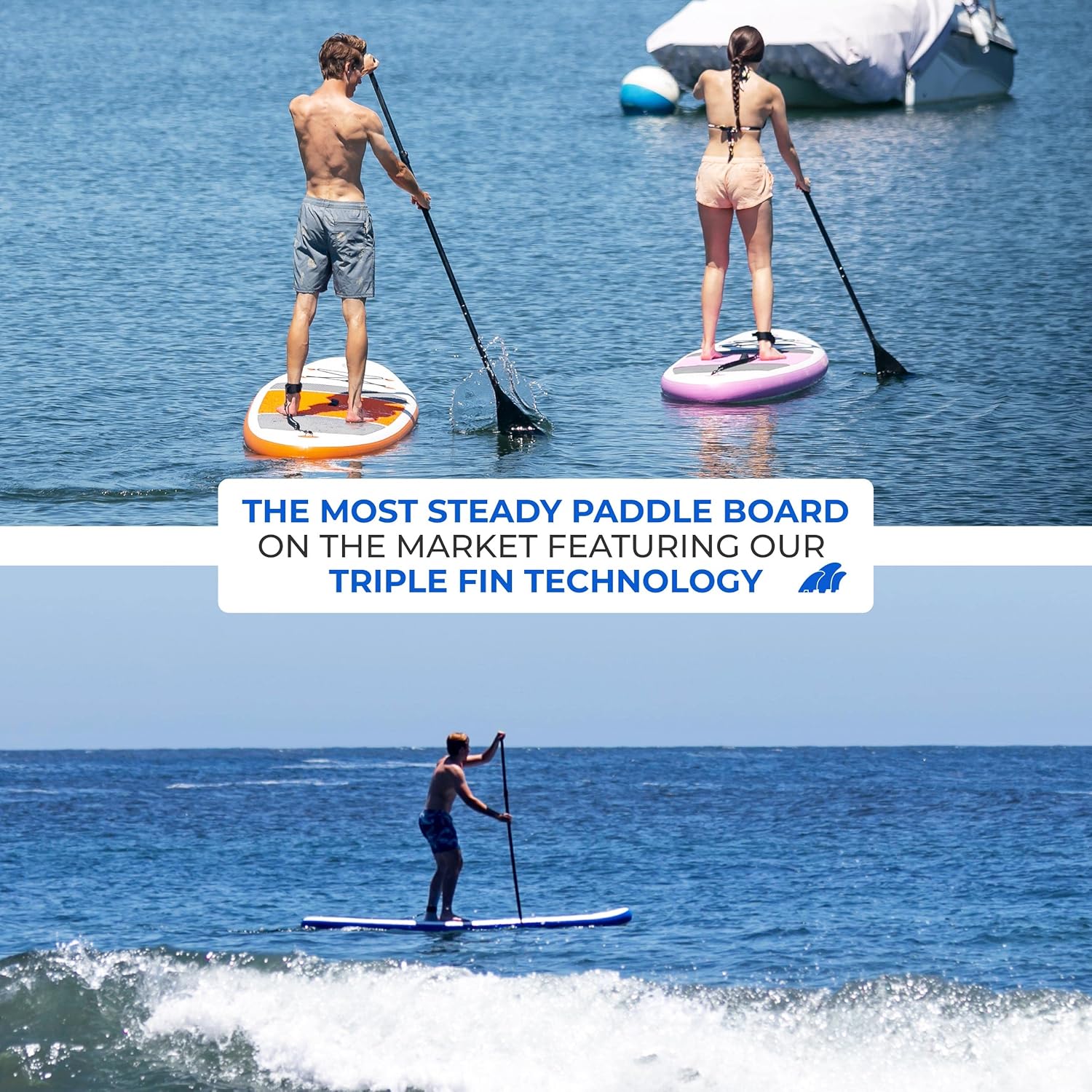 Tabla de remo inflable Crew Axel 2024 de 10 pies 33 pies 6 pulgadas, extra ancha y ligera (18 libras), juego de SUP premium incluye 2 bolsas, paleta