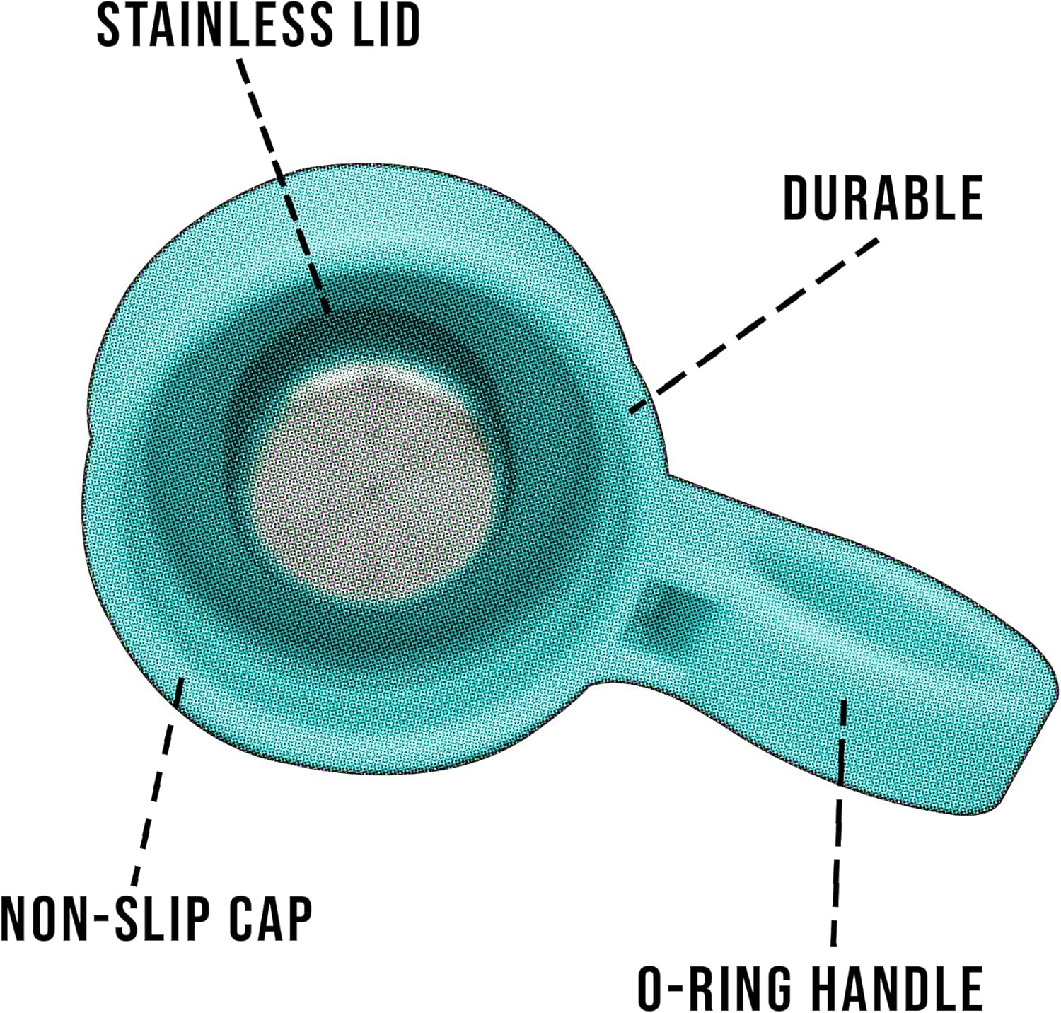 purifyou Tapa de repuesto para botella de agua de vidrio reutilizable de 40, 32, 22, 12 onzas con marcas de tiempo y volumen, funda de silicona