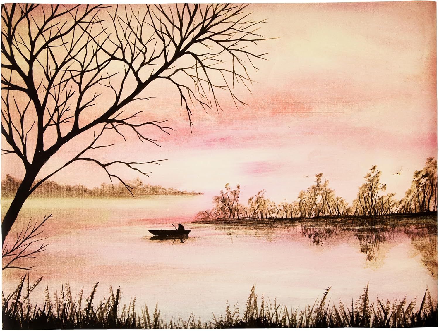buyartforless EDC450 30×40 – Arte de pared, color rosa