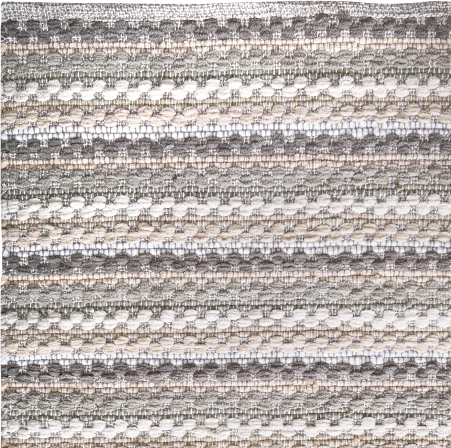 Alfombra de baño de felpilla de 24 x 36 pulgadas, 100% algodón, suave, absorbente y lavable a máquina, combo de lino