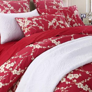 Brandream Edredón de lujo con impresión en cachemira e imitación, juego de 3piezas de cama medallón de bohemia y damasco, satén de algodón egipcio Brandream Edredón de lujo con impresión en cachemira e imitación, juego de 3piezas de cama medallón de bohemia y damasco, satén de algodón egipcio