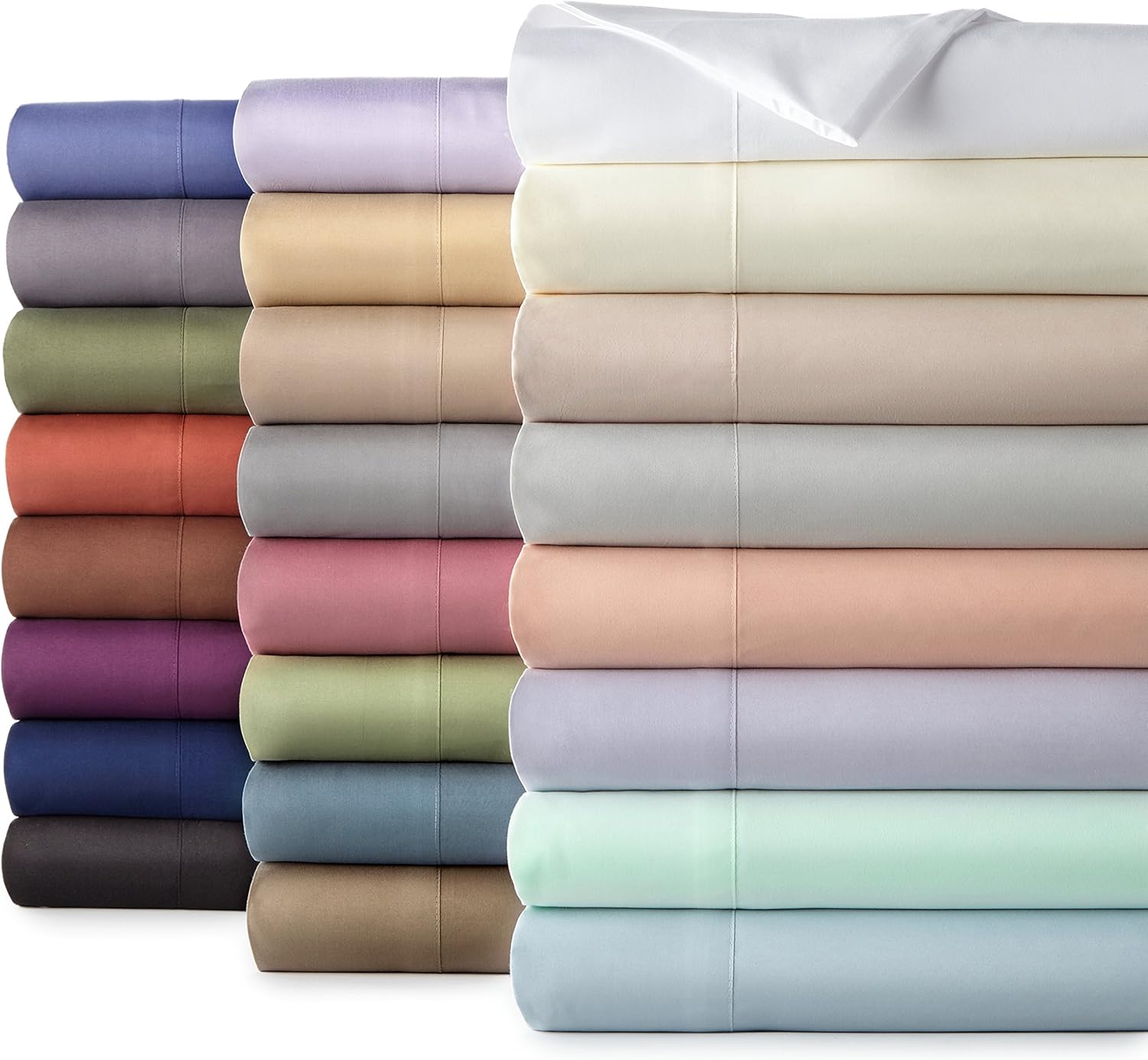 Southshore Fine Living, Inc. Colección Premium, juego de sábanas de 4 piezas, de bolsillo profundo, fácil cuidado, sin encogimiento, con 1 sábana