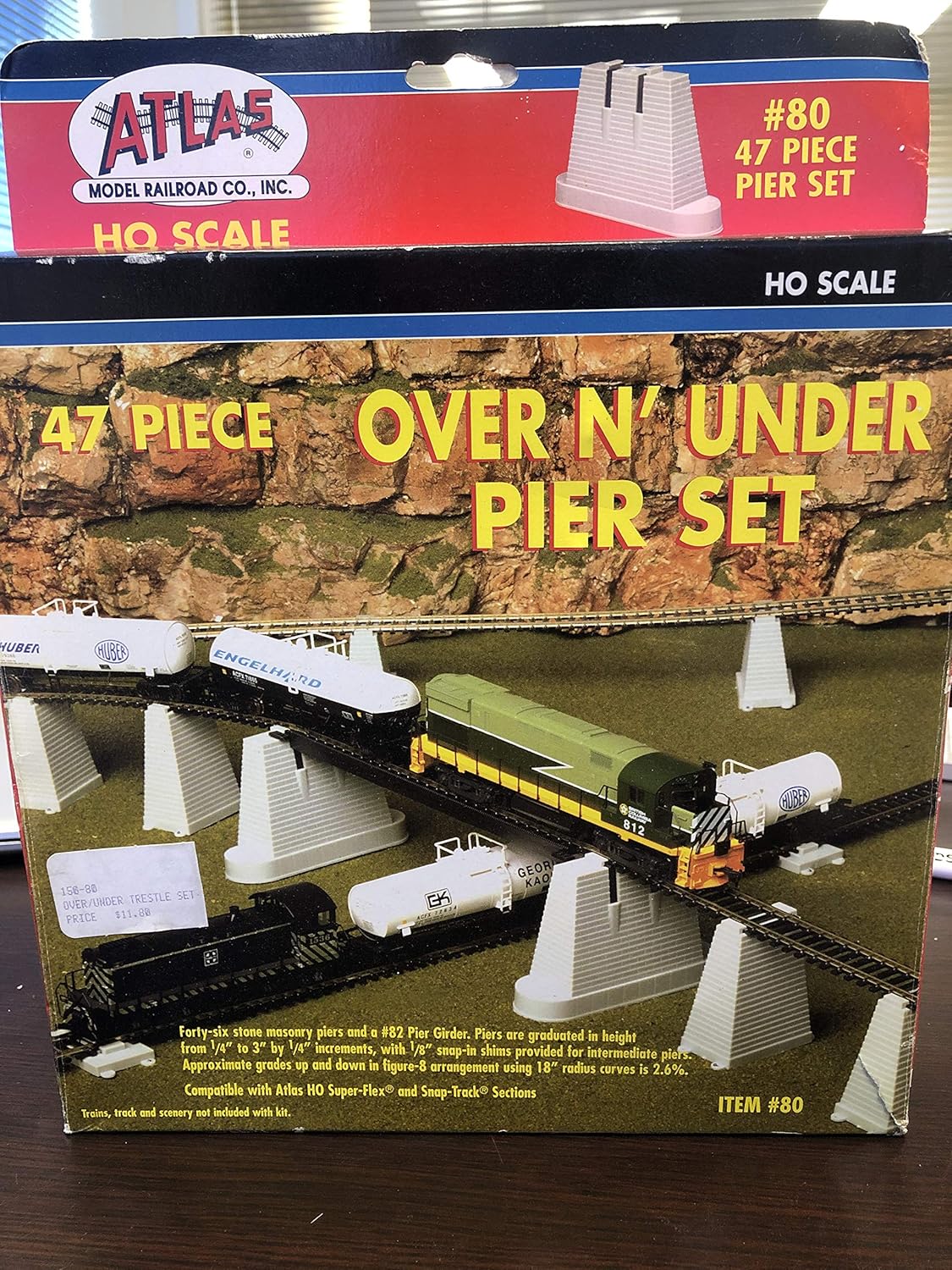 Juego de muelles (juego de 47 piezas) HO Scale Atlas Trains