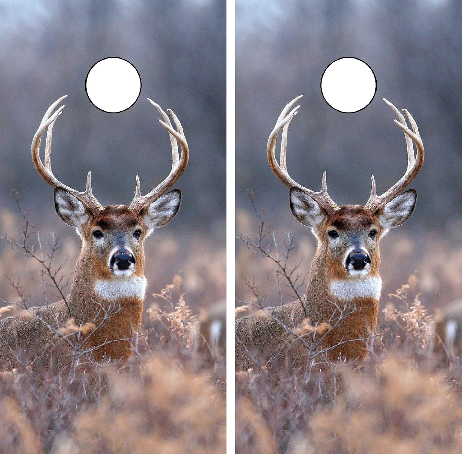 C232 Deer Hunting Buck Cornhole WRAP Wraps Tablero laminado Tableros Juego de calcomanías de vinilo Pegatinas de vinilo Bean Bag Game Vinilo Graphic