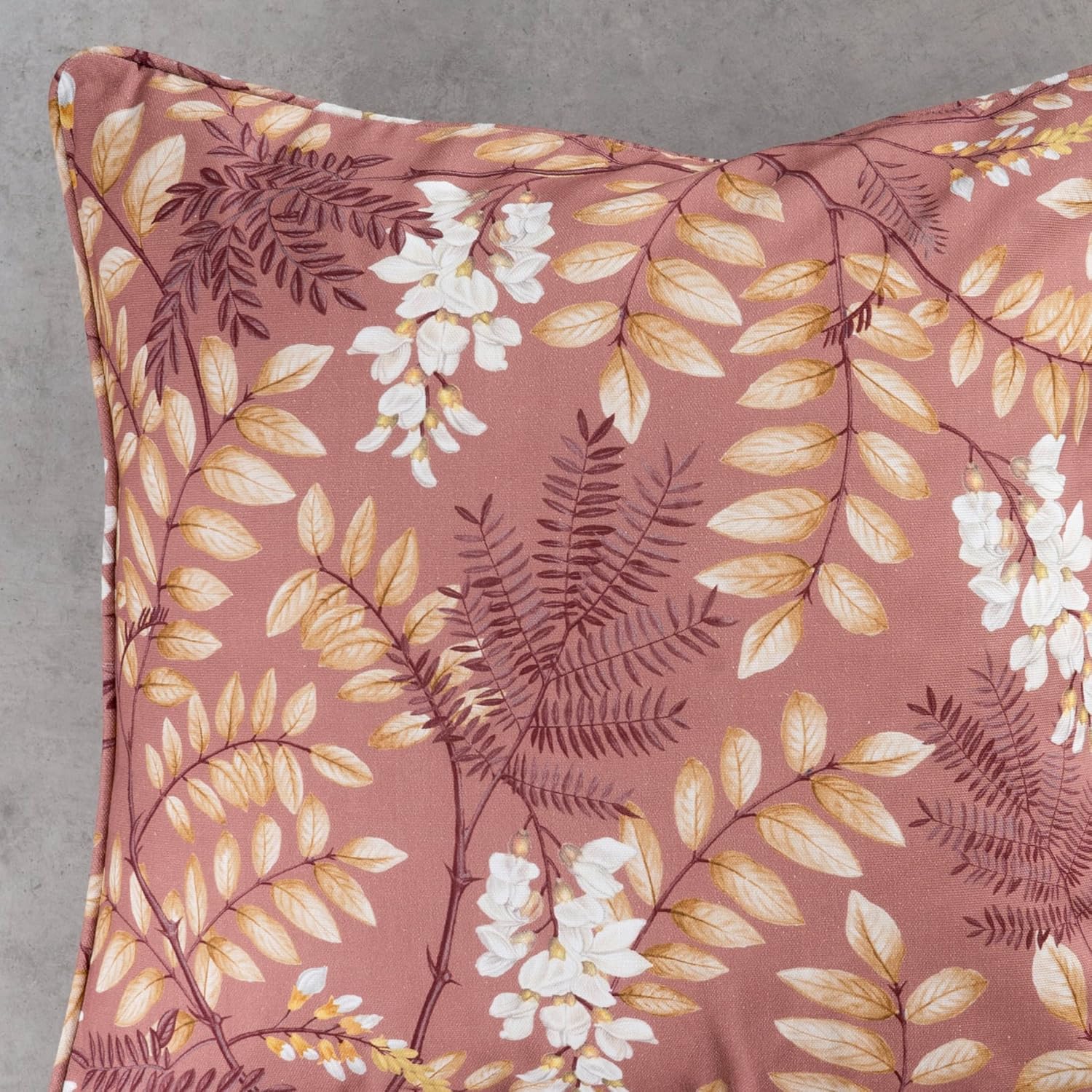 Maison d’ Hermine Funda de almohada decorativa 100% algodón, 20 x 20 pulgadas, cuadradas, lavables, con cremallera invisible, para sofá, dormitorio,