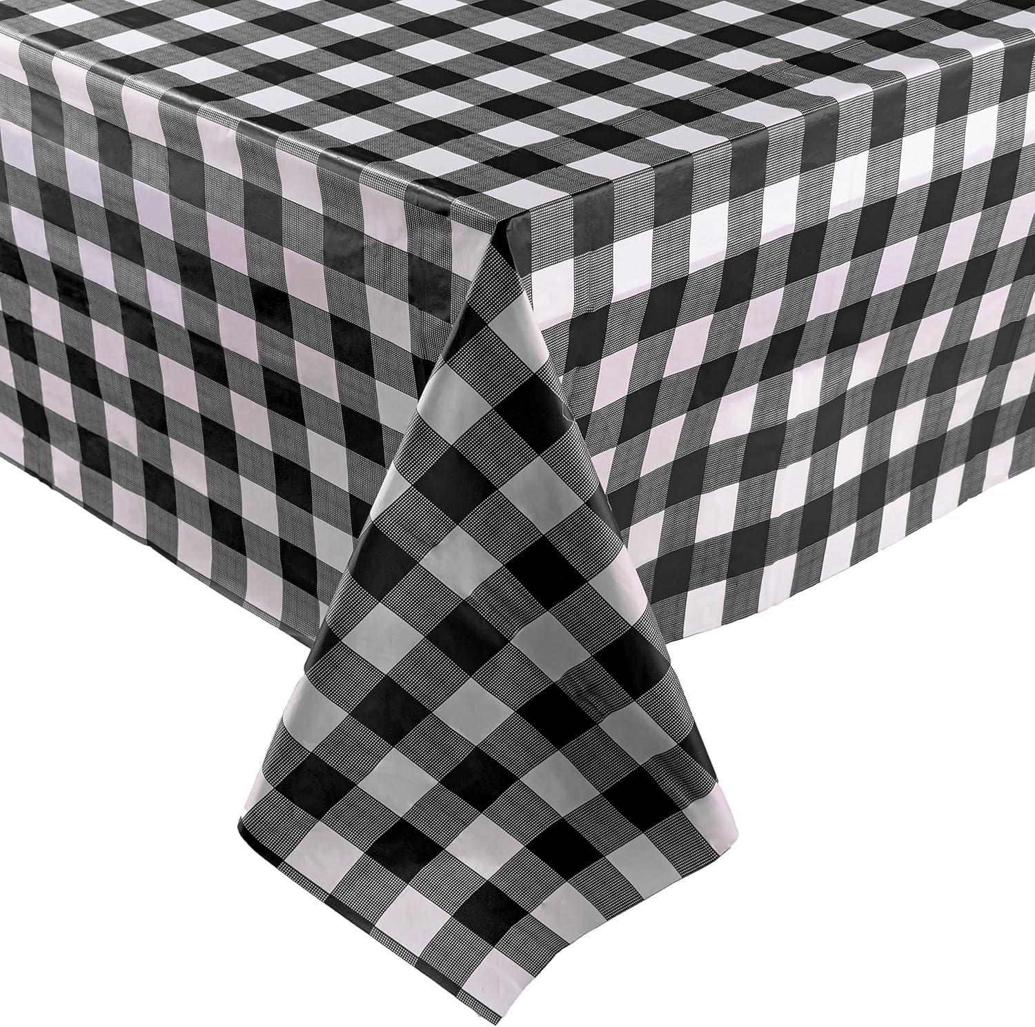 Zimpleware – Mantel redondo de plástico para fiestas de 213cm (84pulgadas) de diámetro (paquete de 1, 6 y 12 unidades)