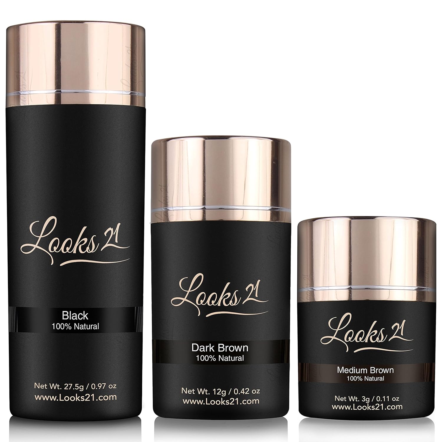 Corrector de pérdida de cabello (0.42 oz, negro)