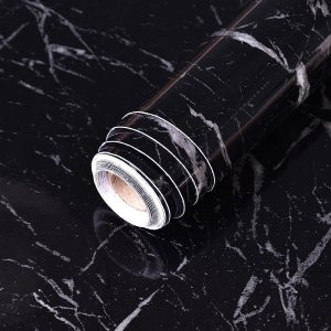 Papel tapiz de mármol negro, papel adhesivo de granito negro, autoadhesivo, extraíble, impermeable, papel de pared de mármol brillante para cocina, Papel tapiz de mármol negro, papel adhesivo de granito negro, autoadhesivo, extraíble, impermeable, papel de pared de mármol brillante para cocina,