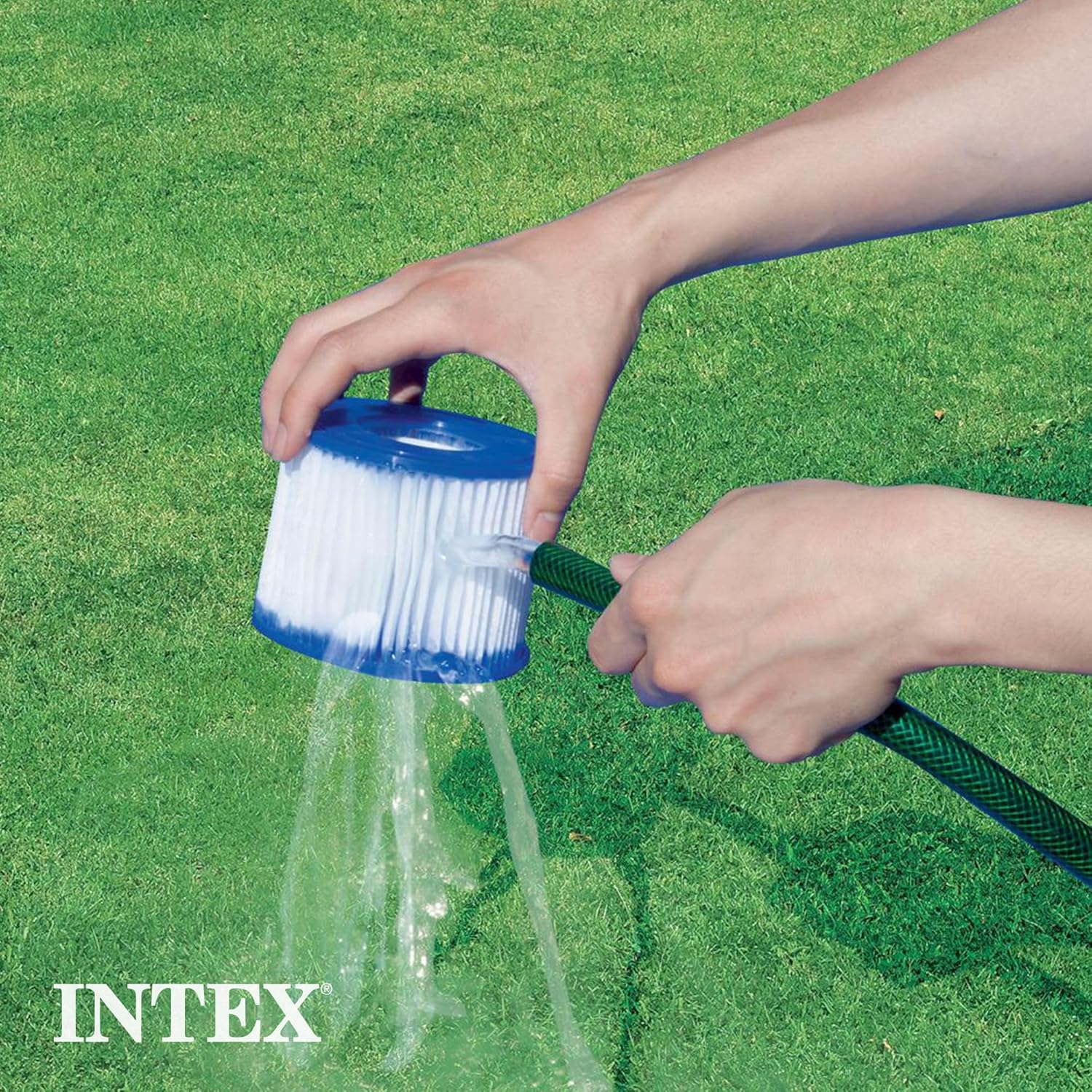 Intex 29007E Repuesto de cartucho H para filtro de alberca, 6unidades