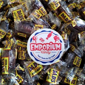 Dad’s Original Root Beer Barriles Deliciosos barriles de cerveza de raíz envueltos individualmente, 1.5 libras de caramelo a granel con imán para Dad’s Original Root Beer Barriles Deliciosos barriles de cerveza de raíz envueltos individualmente, 1.5 libras de caramelo a granel con imán para