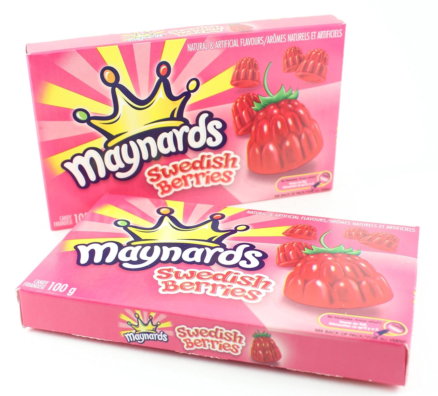 Maynards Dulces de bayas suecas, 3.53 oz3.5 onzas, 2 unidades Importado de Canadá