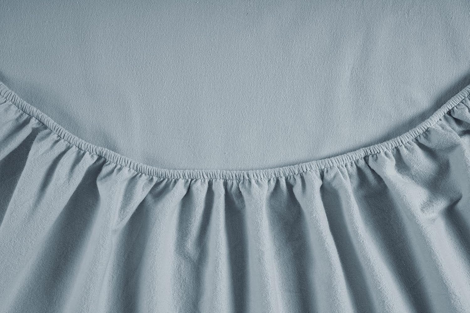 Juego de sábanas de franela de 100 % algodón de 4 piezas, tamaño California King, ropa de cama ligera, cepillada para mayor suavidad, transpirable,