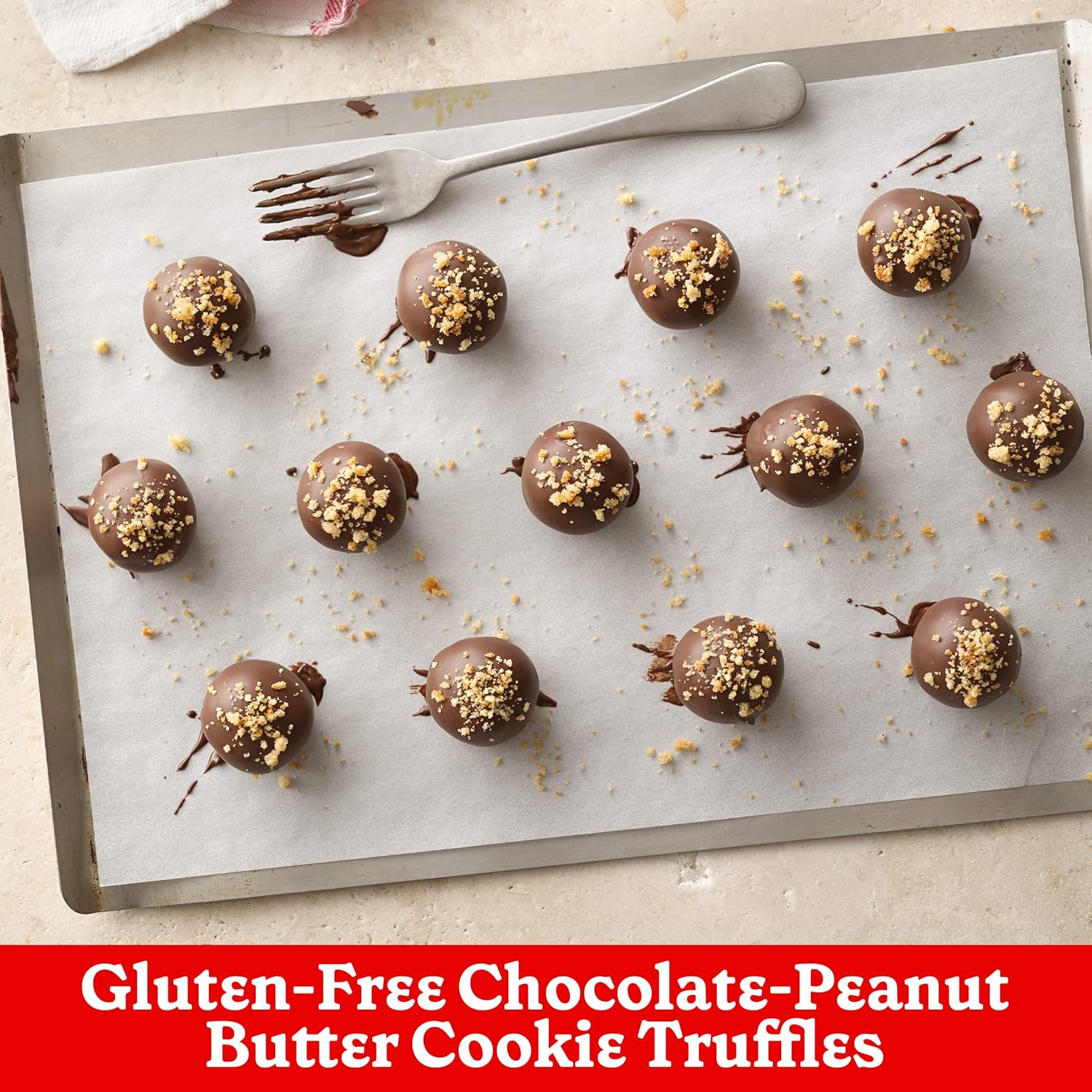 Betty Crocker Mezcla de galletas con chispas de chocolate sin gluten, 19 onzas (paquete de 6)