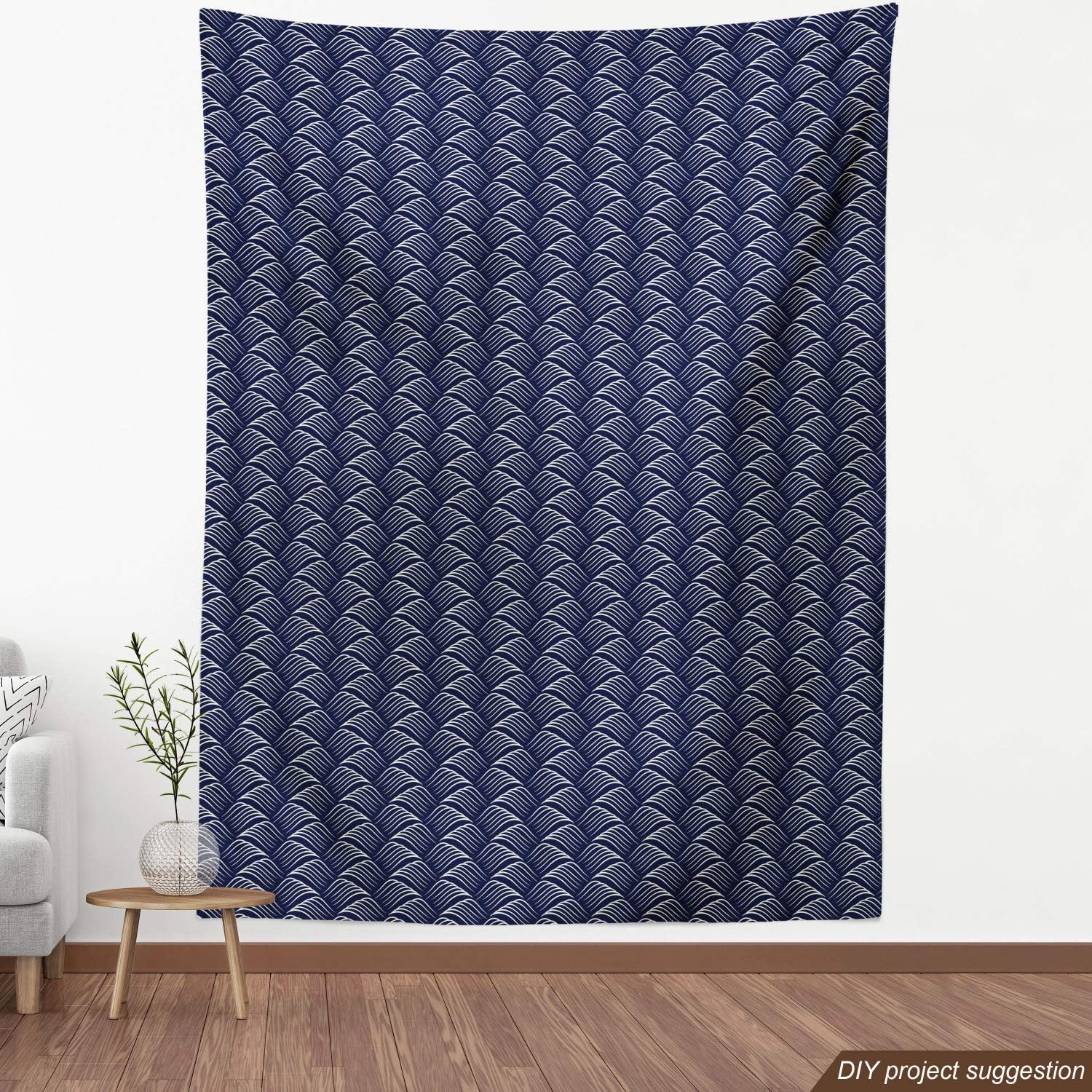 Ambesonne – Tela multicolor con estampado digital por yarda
